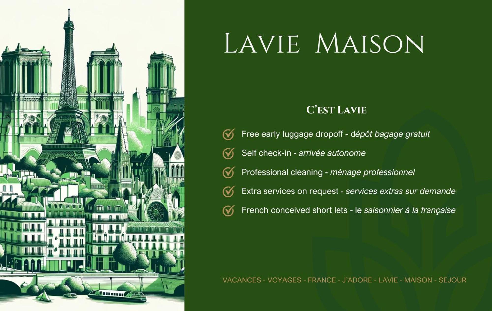 Lavie Maison A C & Sauna Paris Eksteriør bilde